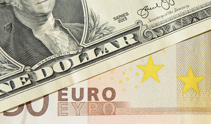 Como negociar moedas EUR/USD no mercado cambial