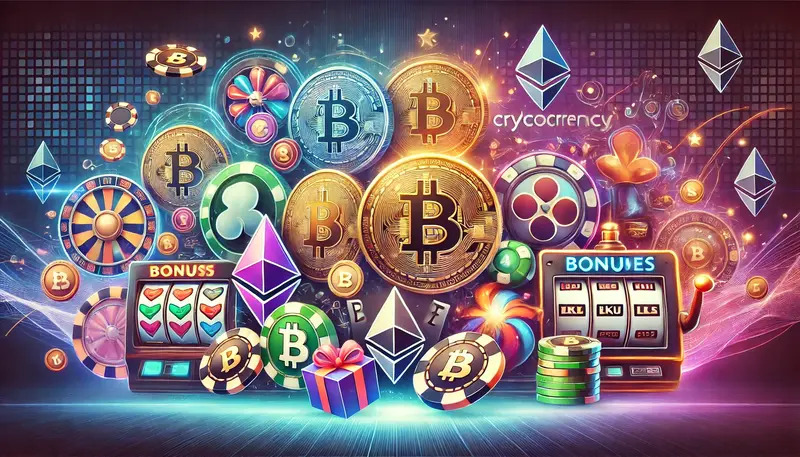 Bonos de casino con criptomonedas