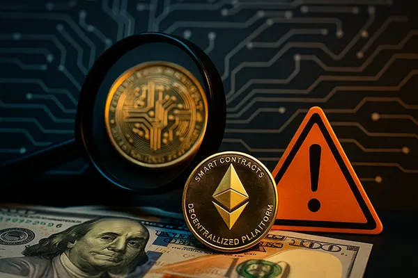 Moedas e alerta
